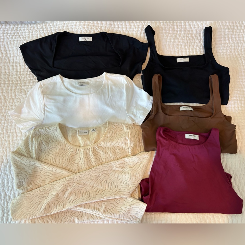 Babaton contour bodysuits lot of 6